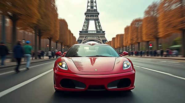 Conduire une voiture de sport à Paris : vivez l'adrénaline !